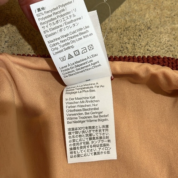 NWT J. Crew Scrunchie Cheeky Curvy Waist bikini bottom Size M - Picture 6 of 10